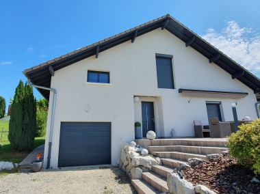 Ravalement de façade d'une maison à Choisy (74)