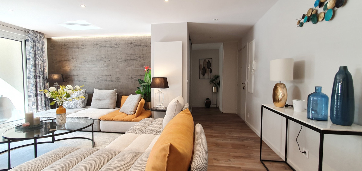 Rénovation totale d'appartement de 90m2 à Sevrier