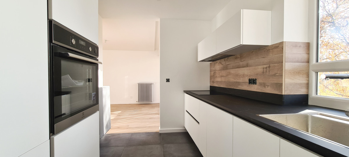 Avant / Après rénovation appartement de 84m2 ANNECY LE VIEUX