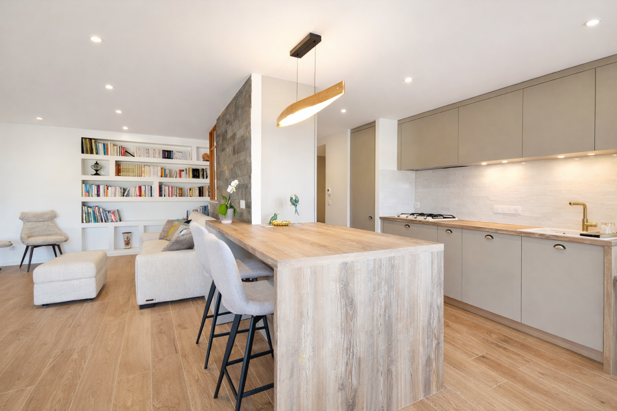 Rénovation totale d'un appartement de 85m2 à SEVRIER