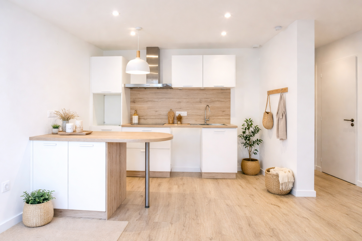 RENOVATION TOTALE D'UN APPARTEMENT DE 44M2 RUE DU PONT NEUF ANNECY